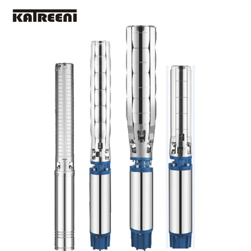 6 inch 8 inch roestvrijstalen dompelbare boorgat Deep Well verticale meertraps zonnewaterpomp